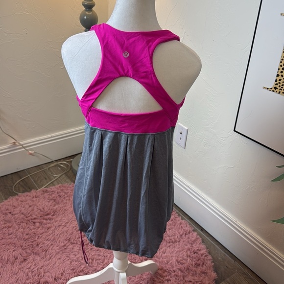 Lululemon Run: Your Heart Out tank Paris Pink Size 10 - Picture 4 of 5
